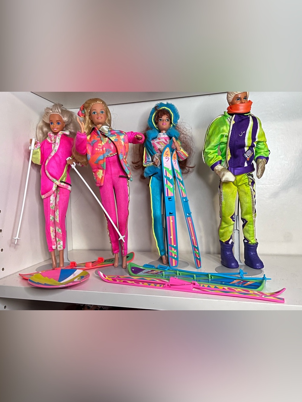 1991 Barbie Ski Fun Collection